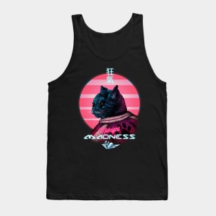 Midnight Madness - Wee Hour Hyperactive Cat Tank Top